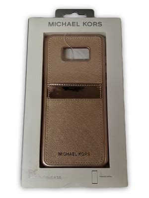 Original Michael Kors Saffiano Leather Case for Galaxy S8 Plus